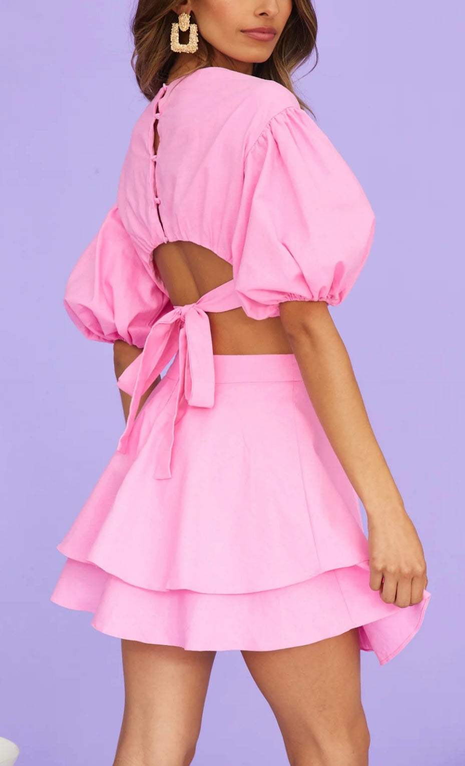 Hello Molly Lovely Limelight Dress Pink
