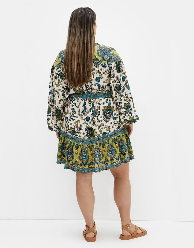 City Chic Plus Size Mysteria Mini Dress