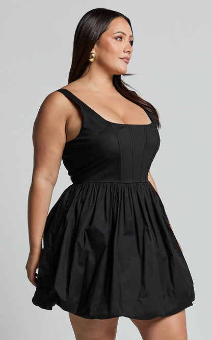 Showpo Brianda Mini Dress - Corset Bodice Bubble Dress